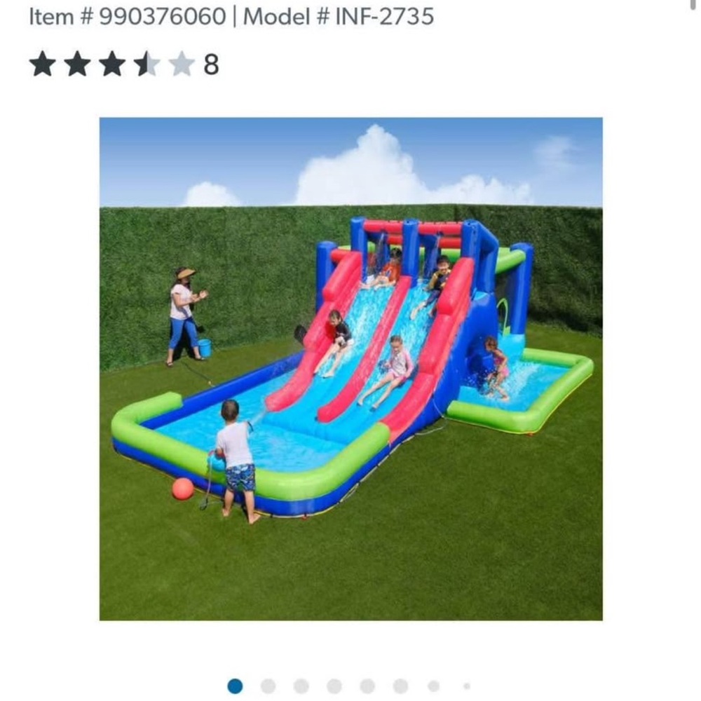 Colorful Inflatable Water Slide - Picture 2 of 3